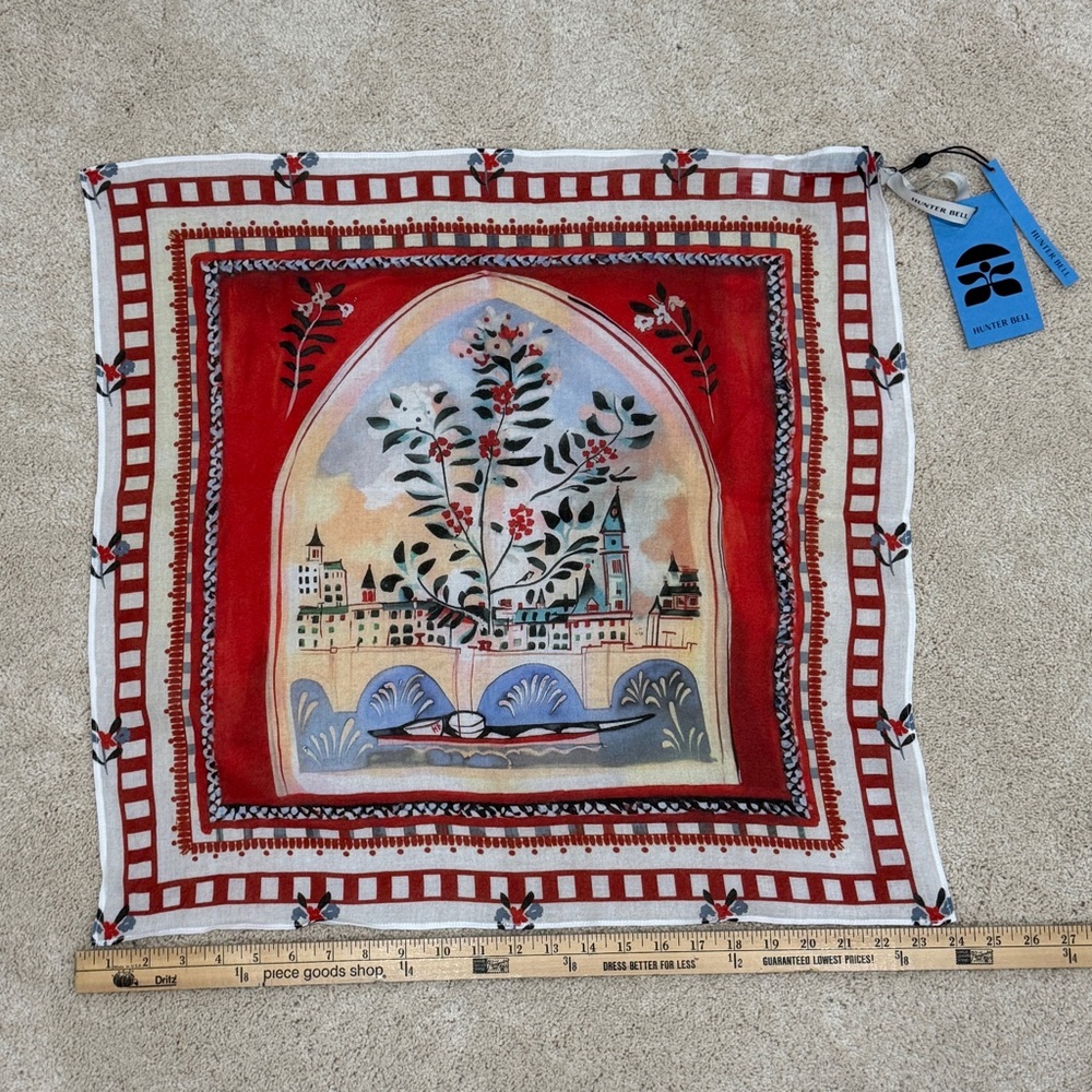 Hunter Bell coastal Village Scarf - NWT